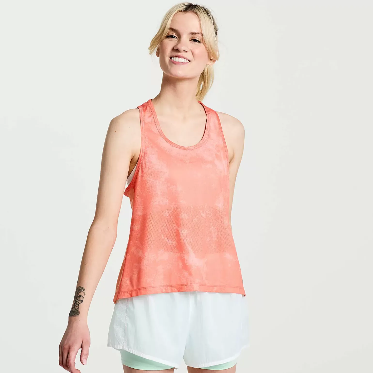 Saucony Donna Elevate Tank Top|Donna Abbigliamento|Abbigliamento
