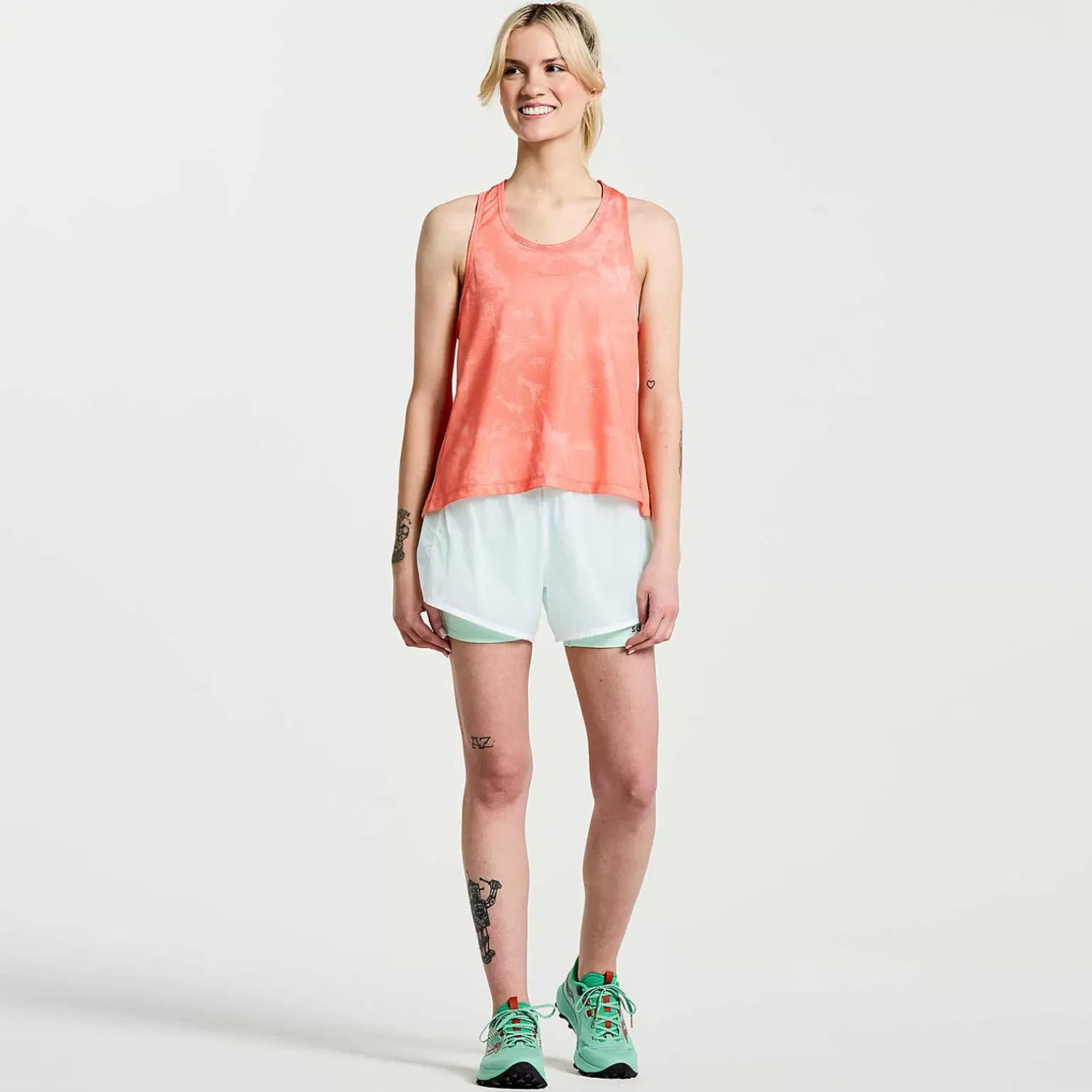 Saucony Donna Elevate Tank Top|Donna Abbigliamento|Abbigliamento