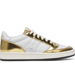 Saucony Donna Jazz Court Silver & Gold|Donna Lifestyle|Jazz