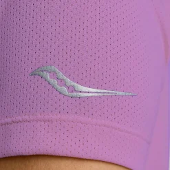 Saucony Donna Stopwatch Short Sleeve|Donna Abbigliamento|Abbigliamento