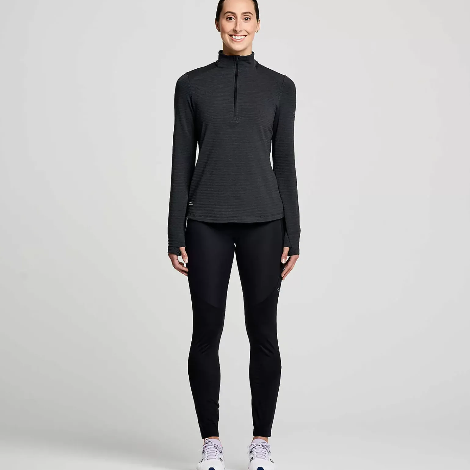 Saucony Donna Triumph 3D 1/2 Zip|Donna Abbigliamento|Abbigliamento