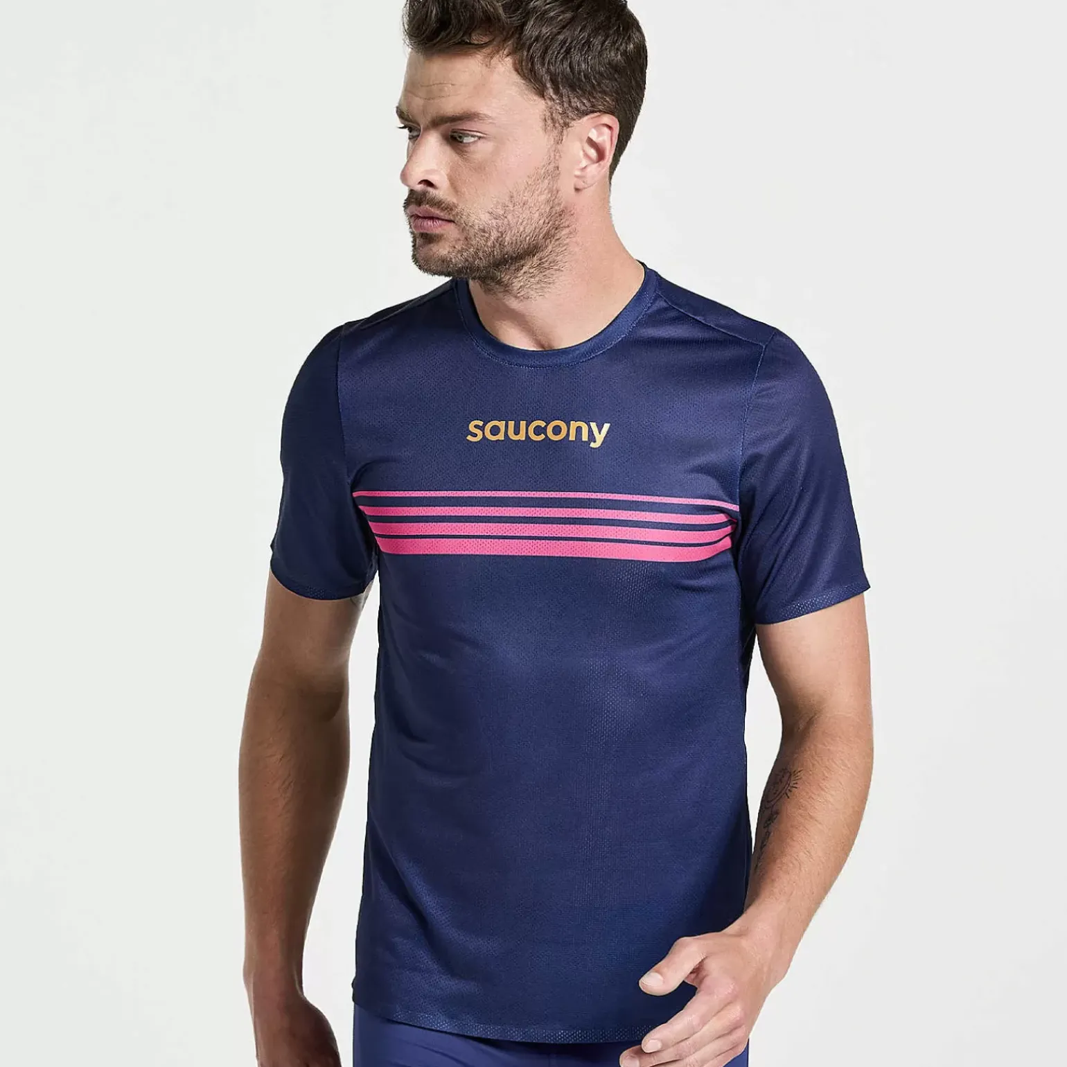 Saucony Uomo Elite Short Sleeve|Uomo Abbigliamento|Abbigliamento
