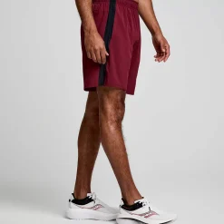 Saucony Uomo Outpace 7" Short|Uomo Abbigliamento|Abbigliamento